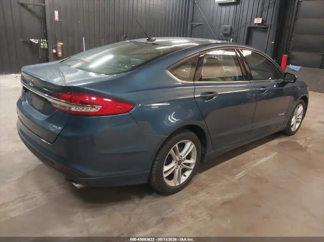 2018 Ford Fusion Hybrid S