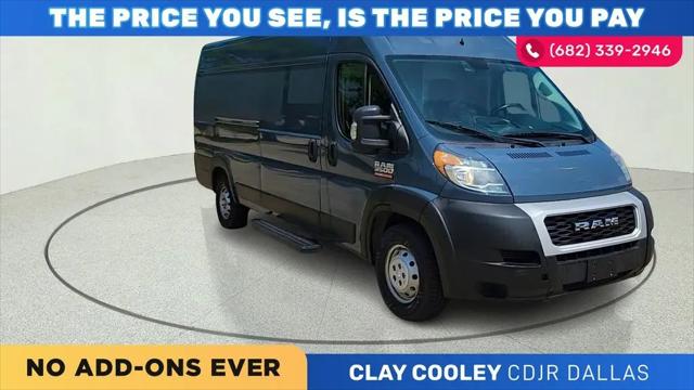 2020 Ram ProMaster Cargo Van High Roof 159" WB EXT for sale in Dallas, TX