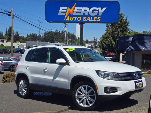 2015 Volkswagen Tiguan SEL for sale in Lynnwood, WA