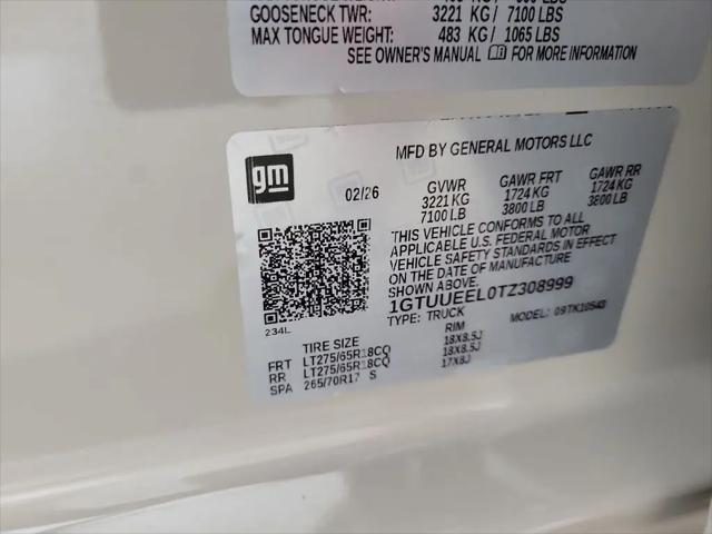 2026 GMC Sierra 1500 Crew Cab, Short Bed, AT4, 4WD