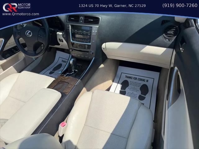 2010 Lexus IS 250C IS 250C