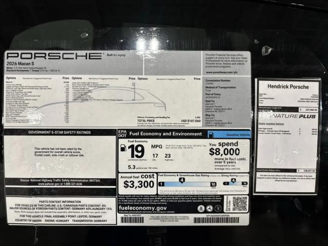 2026 Porsche Macan S