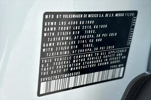 2025 Volkswagen Taos 1.5T SE