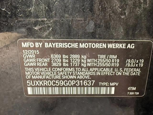 2016 BMW X5 xDrive35i