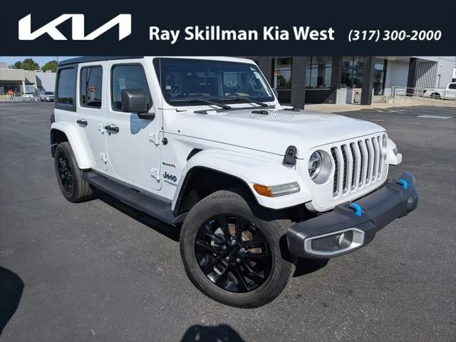 2022 Jeep Wrangler 4xe Unlimited Sahara 4x4 for sale in Indianapolis, IN