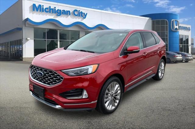 2022 Ford Edge Titanium for sale in Michigan City, IN