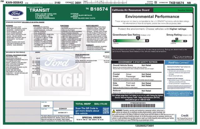 2026 Ford Transit Cargo Van T-250