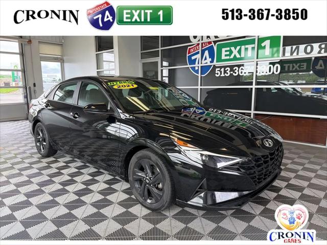 2021 Hyundai Elantra Hybrid Blue for sale in Harrison, OH