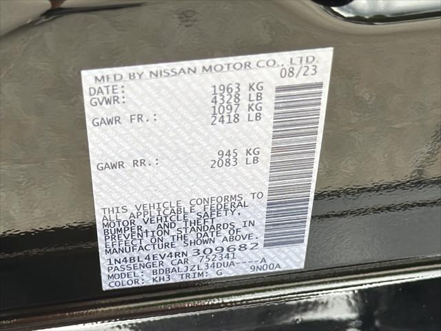 2024 Nissan Altima SL FWD