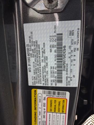 2016 Ford Fusion SE