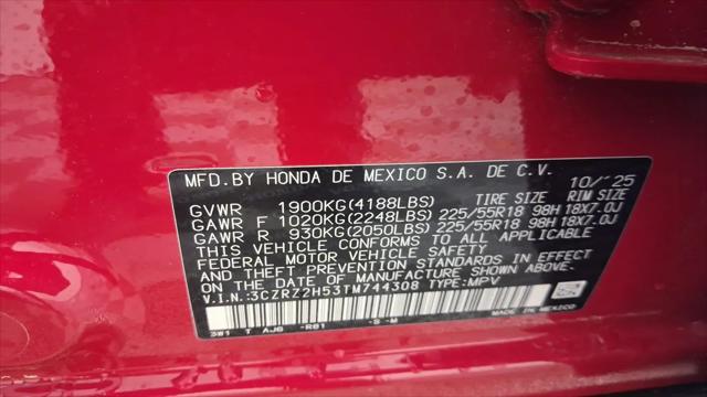 2026 Honda HR-V AWD Sport