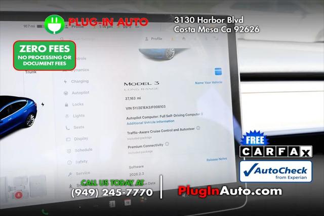 2018 Tesla Model 3 Long Range