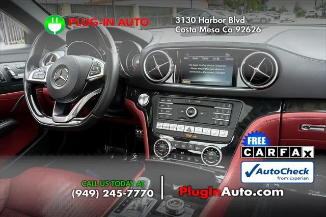 2018 Mercedes-Benz SL SL 550 SL 550