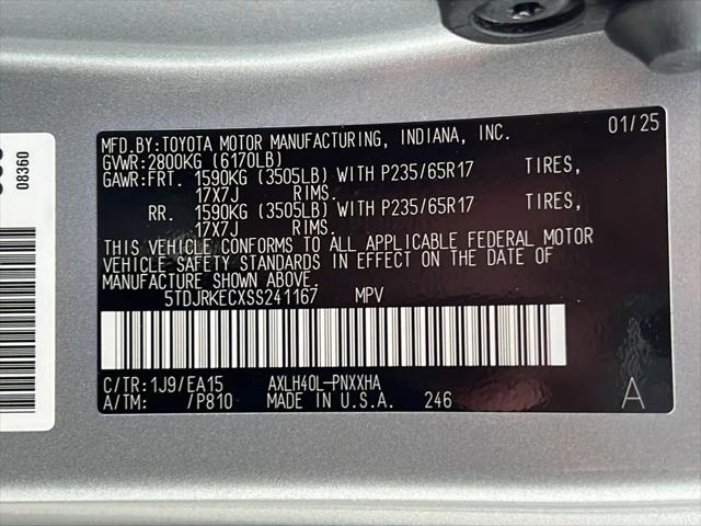 2025 Toyota Sienna XLE