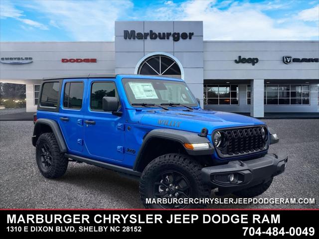 2026 Jeep Wrangler WRANGLER 4-DOOR WILLYS 2026 Jeep Wrangler WRANGLER 4-DOOR WILLYS