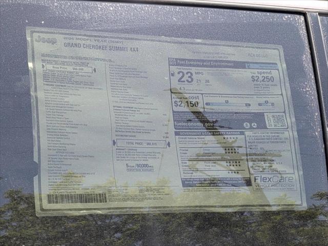 2026 Jeep Grand Cherokee Summit 4x4