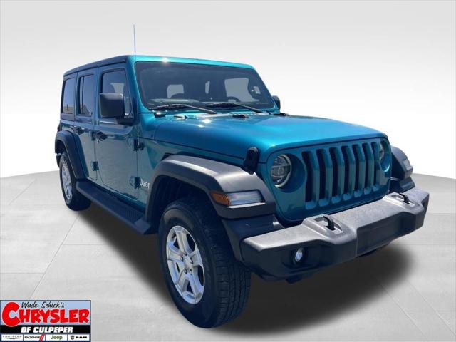 2020 Jeep Wrangler Unlimited Sport S 4x4 2020 Jeep Wrangler Unlimited Sport S 4x4