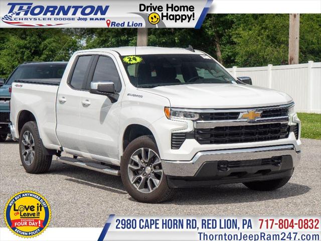 2024 Chevrolet Silverado 1500 4WD Double Cab Standard Bed LT