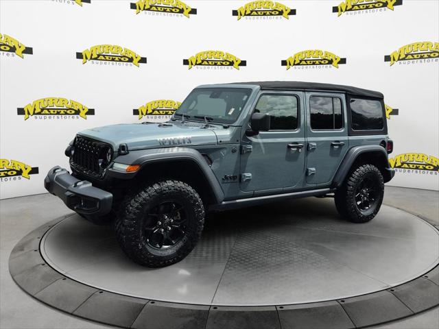 2024 Jeep Wrangler 4-Door Willys 4x4 for sale in Starke, FL