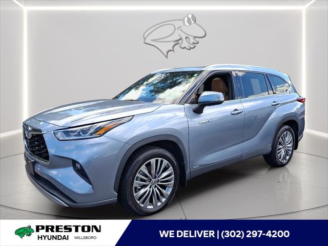 2021 Toyota Highlander Hybrid Platinum 2021 Toyota Highlander Hybrid Platinum