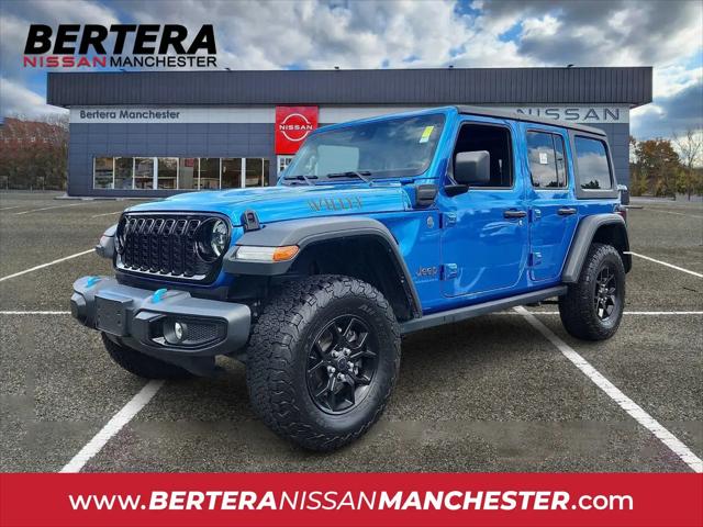 2024 Jeep Wrangler 4xe Willys 4xe for sale in Manchester, CT