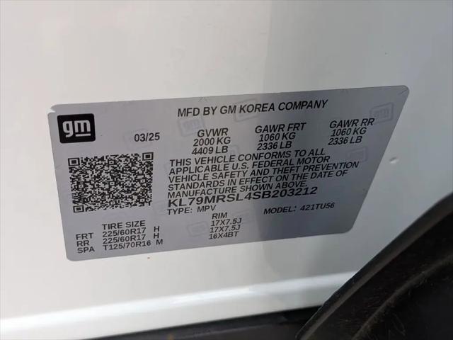 2025 Chevrolet TrailBlazer AWD LT