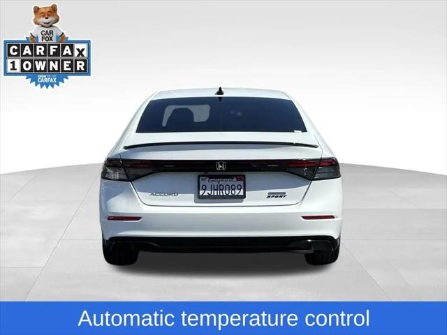 2024 Honda Accord Hybrid Sport-L