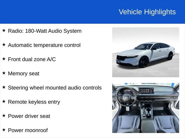 2024 Honda Accord Hybrid Sport-L