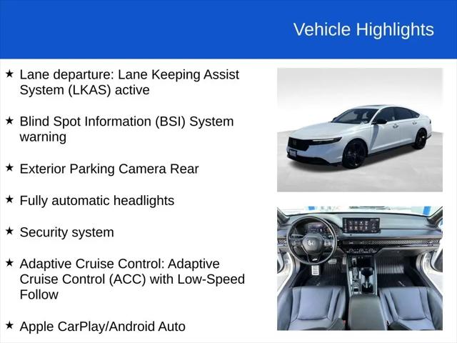 2024 Honda Accord Hybrid Sport-L