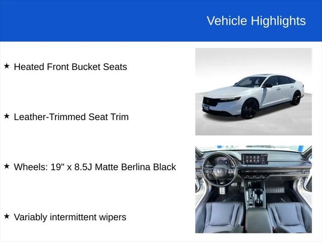 2024 Honda Accord Hybrid Sport-L