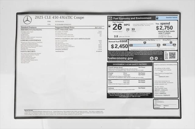 2025 Mercedes-Benz CL 4MATIC