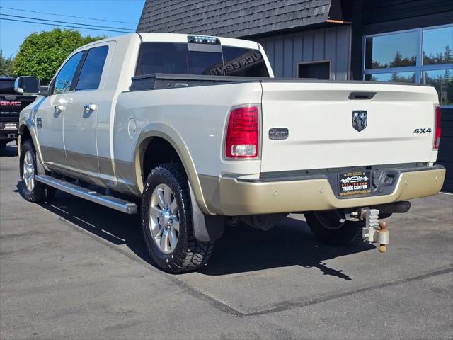 2017 Ram 3500 Laramie Longhorn Mega Cab 4x4 6'4" Box