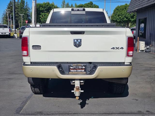 2017 Ram 3500 Laramie Longhorn Mega Cab 4x4 6'4" Box