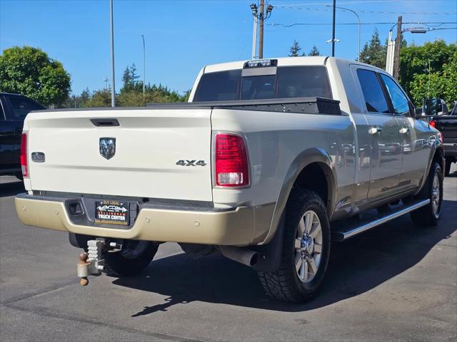 2017 Ram 3500 Laramie Longhorn Mega Cab 4x4 6'4" Box