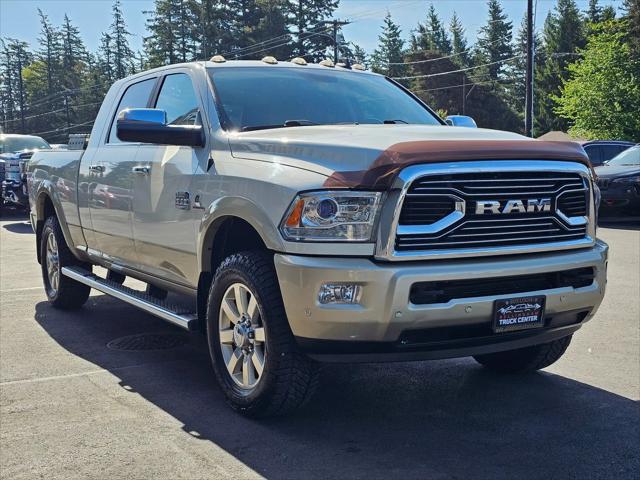 2017 Ram 3500 Laramie Longhorn Mega Cab 4x4 6'4" Box