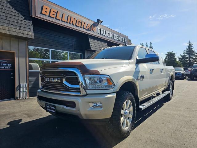 2017 Ram 3500 Laramie Longhorn Mega Cab 4x4 6'4" Box for sale in Lynden, WA