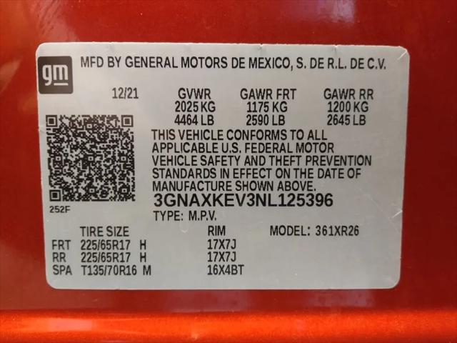 2022 Chevrolet Equinox FWD LT