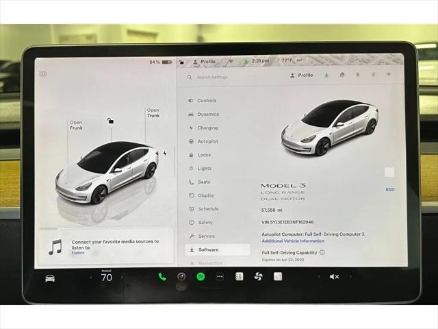 2022 Tesla Model 3 Long Range Dual Motor All-Wheel Drive