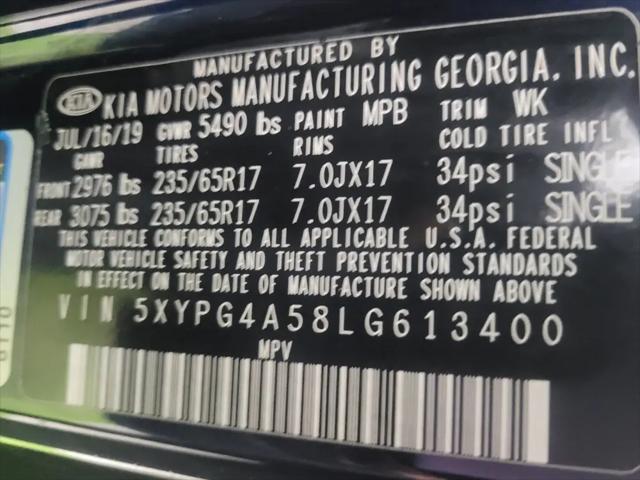 2020 Kia Sorento 3.3L LX