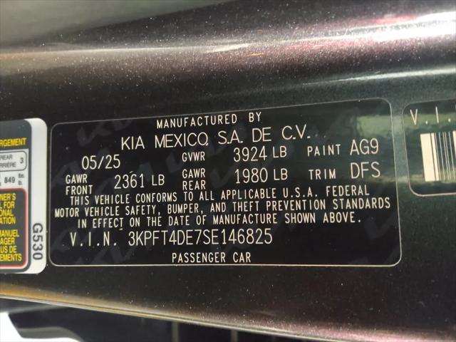 2025 Kia K4 LX