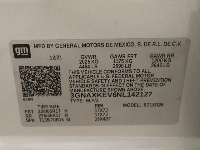 2022 Chevrolet Equinox FWD LT