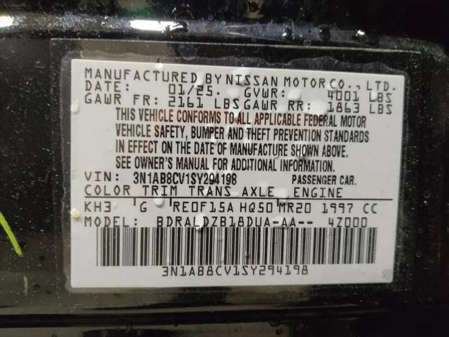 2025 Nissan Sentra SV