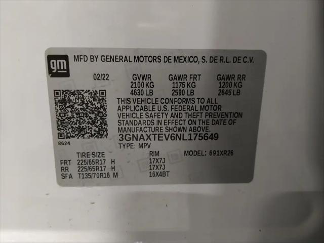 2022 Chevrolet Equinox AWD 2FL