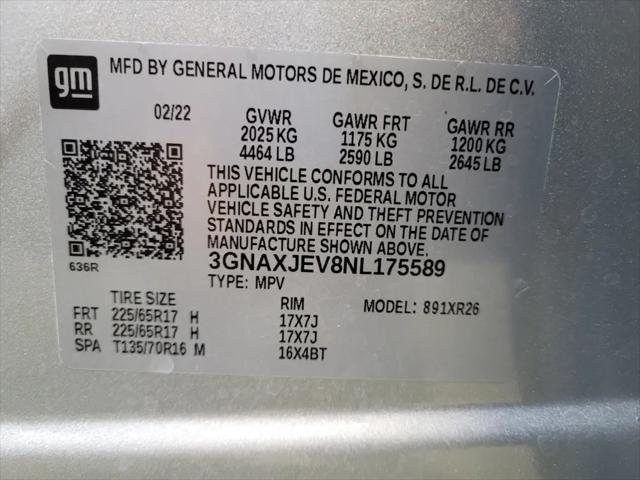 2022 Chevrolet Equinox FWD 2FL