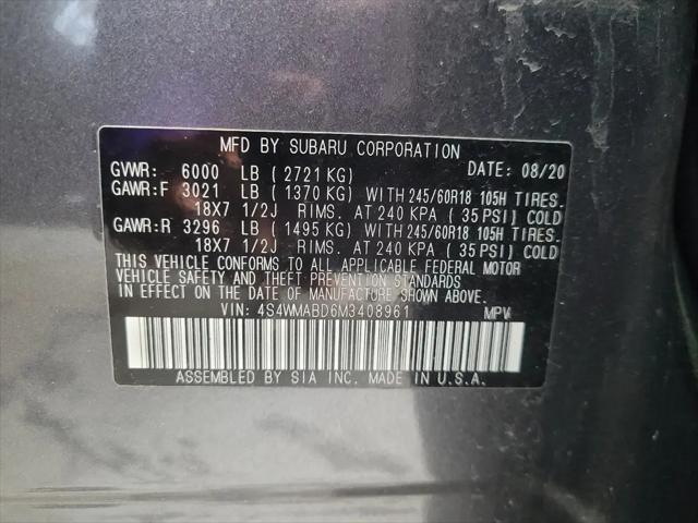 2021 Subaru Ascent Premium