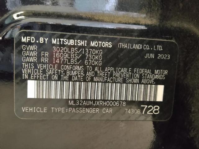 2024 Mitsubishi Mirage ES