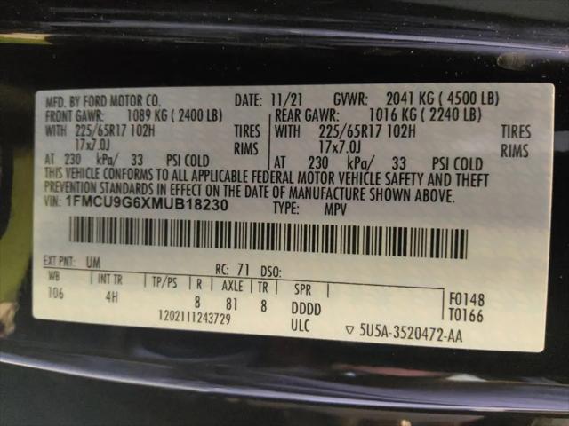 2021 Ford Escape SE
