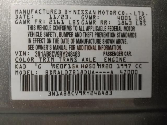2024 Nissan Sentra SV Xtronic CVT