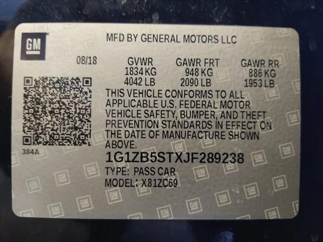 2018 Chevrolet Malibu 1LS