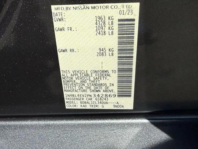 2023 Nissan Altima SL FWD